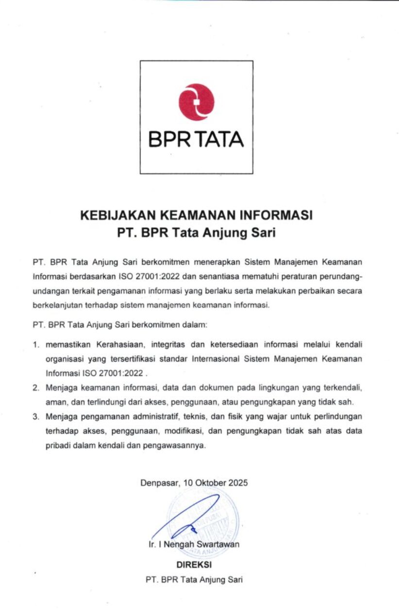 11. KEBIJAKAN INFORMASI
